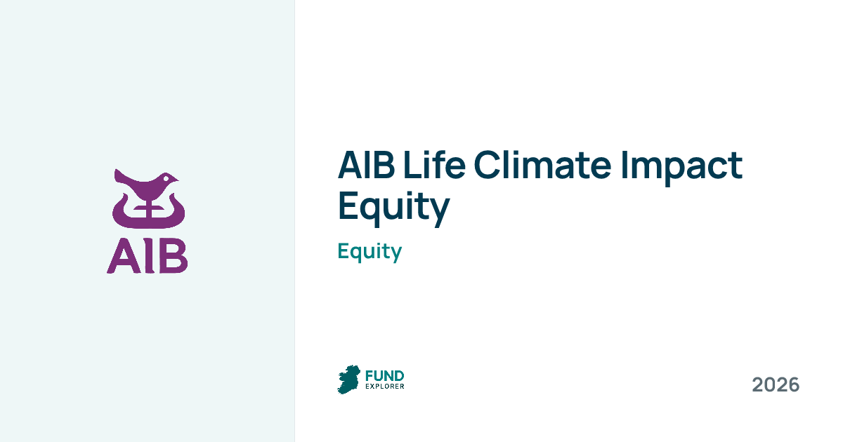 Climate Impact Equity pension fund by AIB Life — National Pension Helpline
