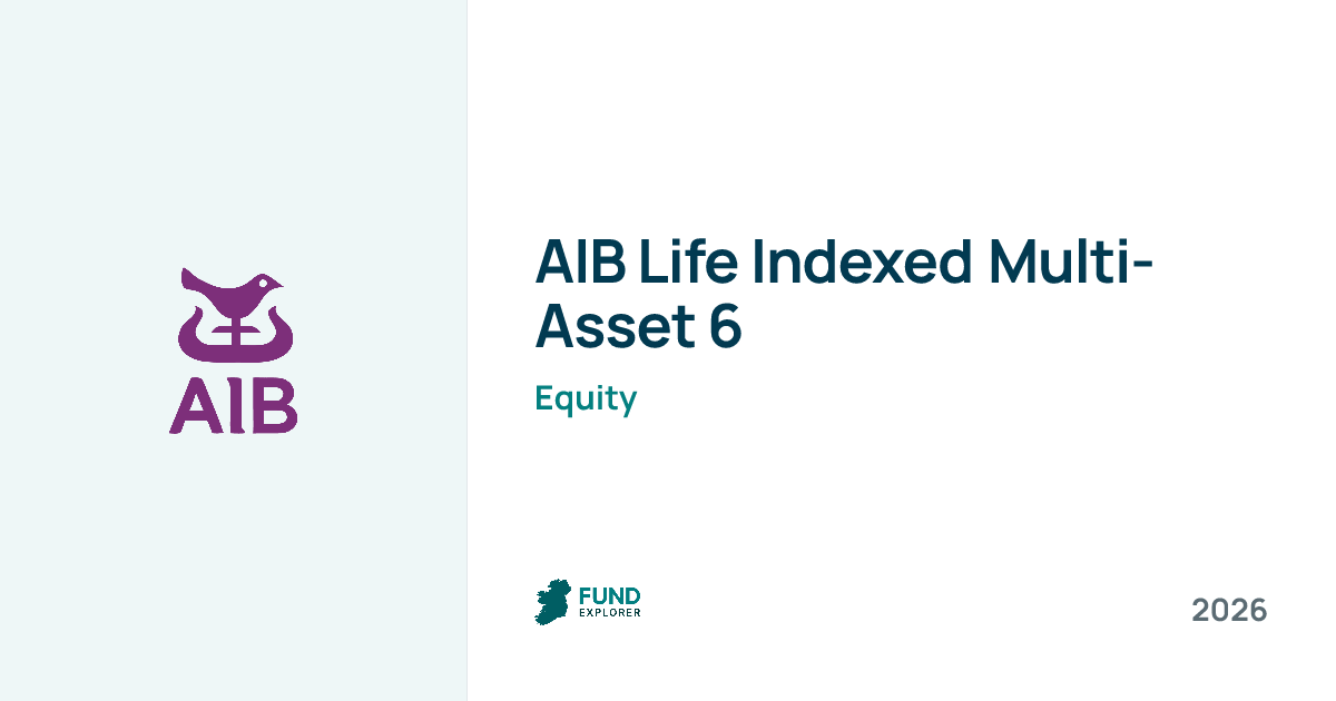 Indexed Multi Asset 6 pension fund by AIB Life — National Pension Helpline