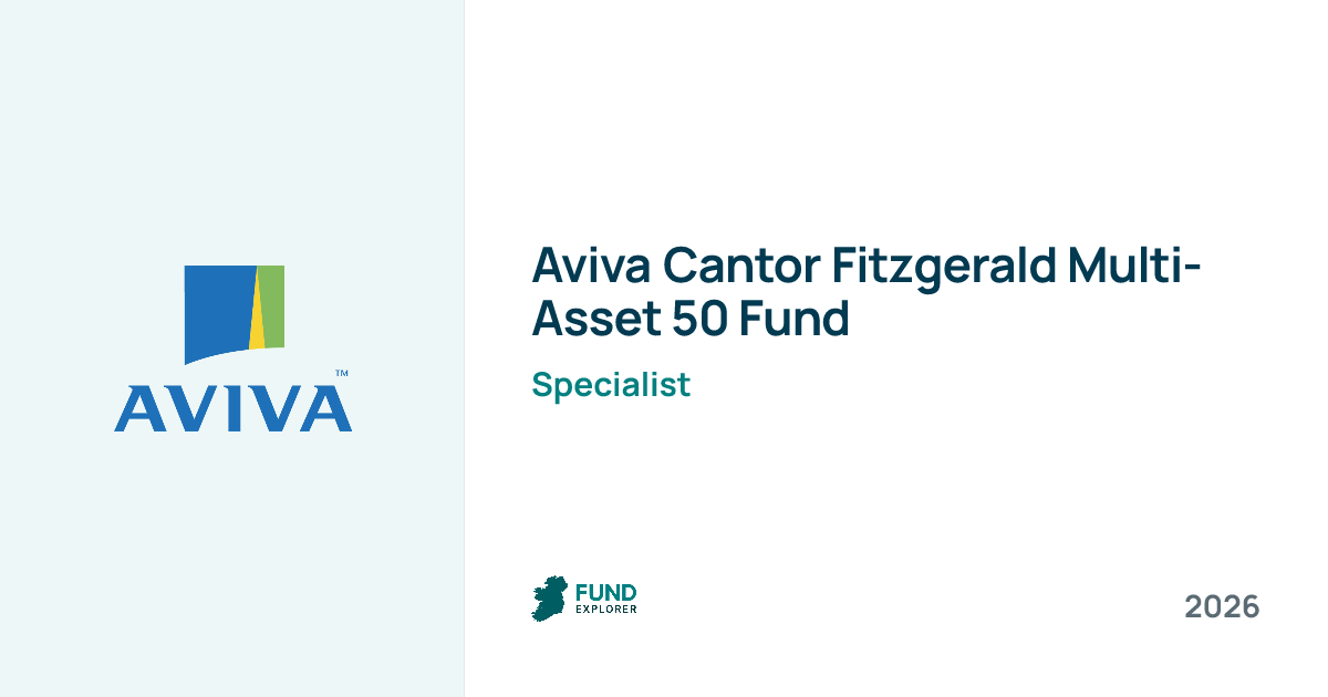 Cantor Fitzgerald Multi Asset 50 Fund Series C pension fund by Aviva — National Pension Helpline