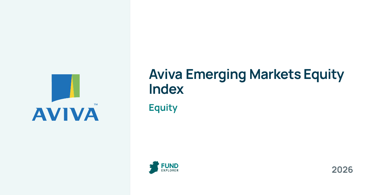 Emerging Markets Equity Index Series 1 pension fund by Aviva — National Pension Helpline