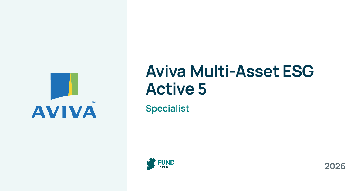 Multi Asset Esg Active 5 Series C pension fund by Aviva — National Pension Helpline