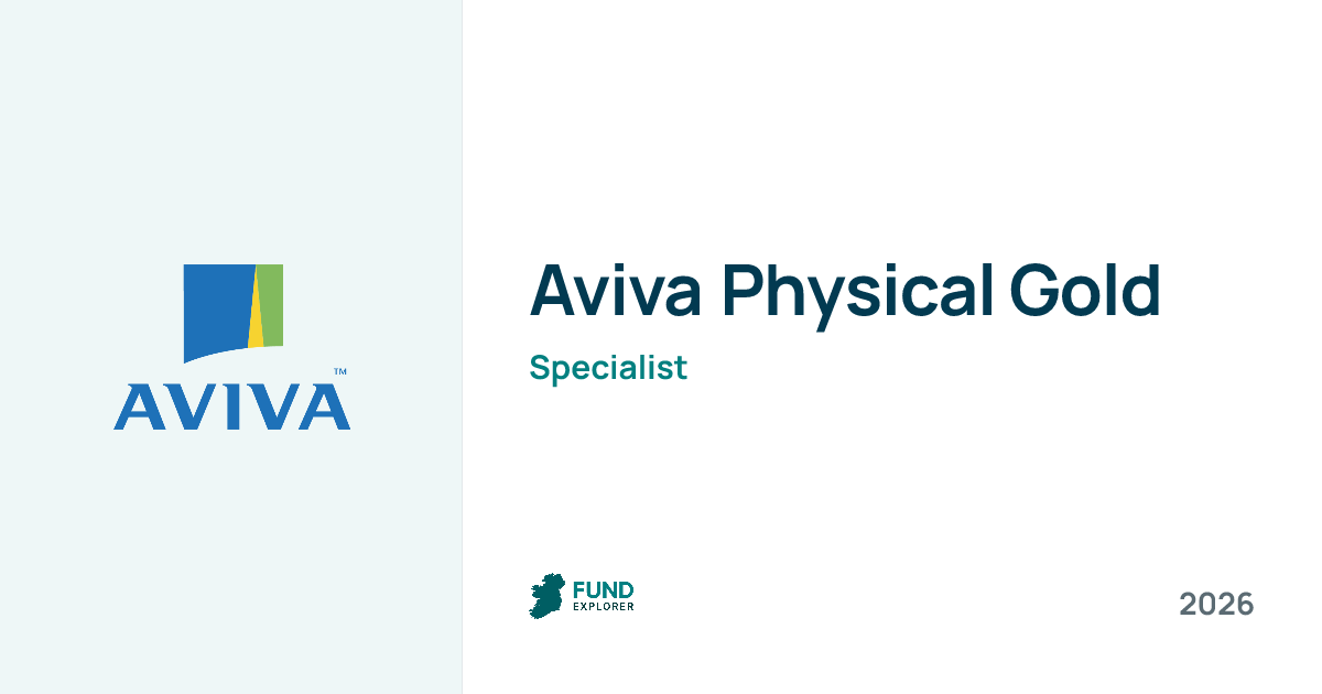 Physical Gold pension fund by Aviva — National Pension Helpline