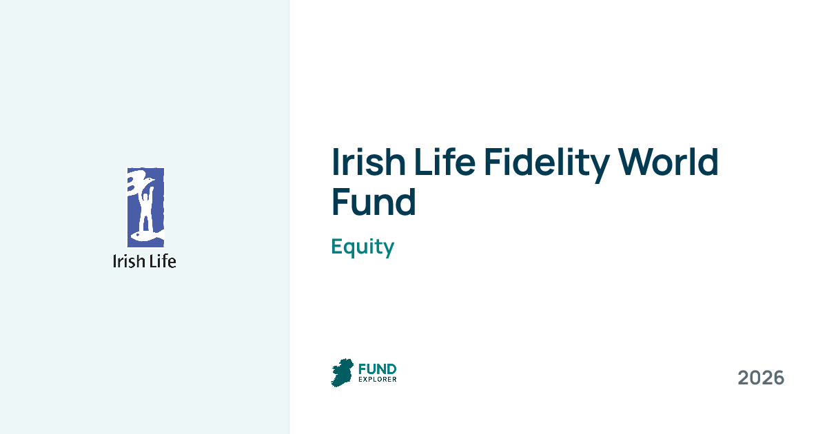 Fidelity World Fund pension fund by Irish Life — National Pension Helpline