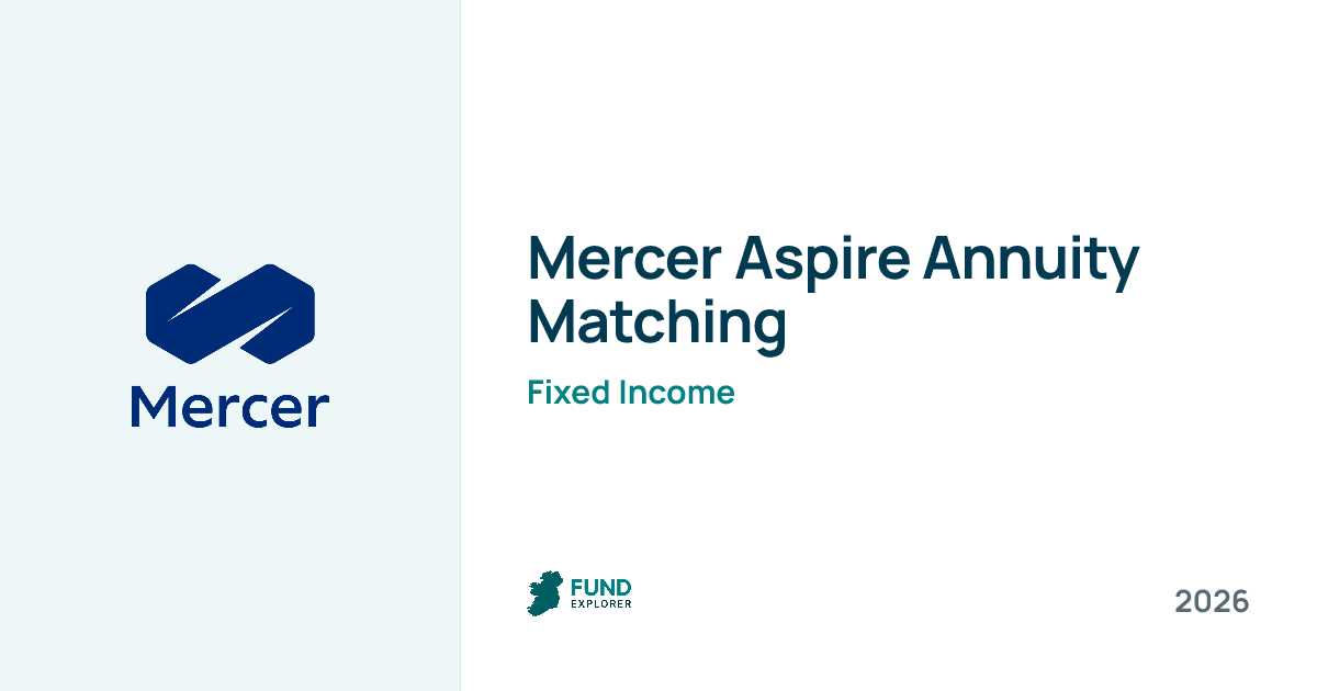 Annuity Matching pension fund by Mercer Aspire — National Pension Helpline