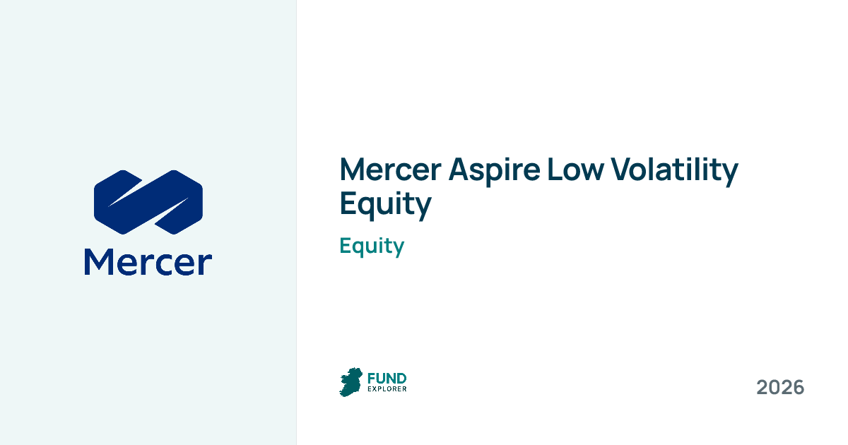 Low Volatility Equity pension fund by Mercer Aspire — National Pension Helpline