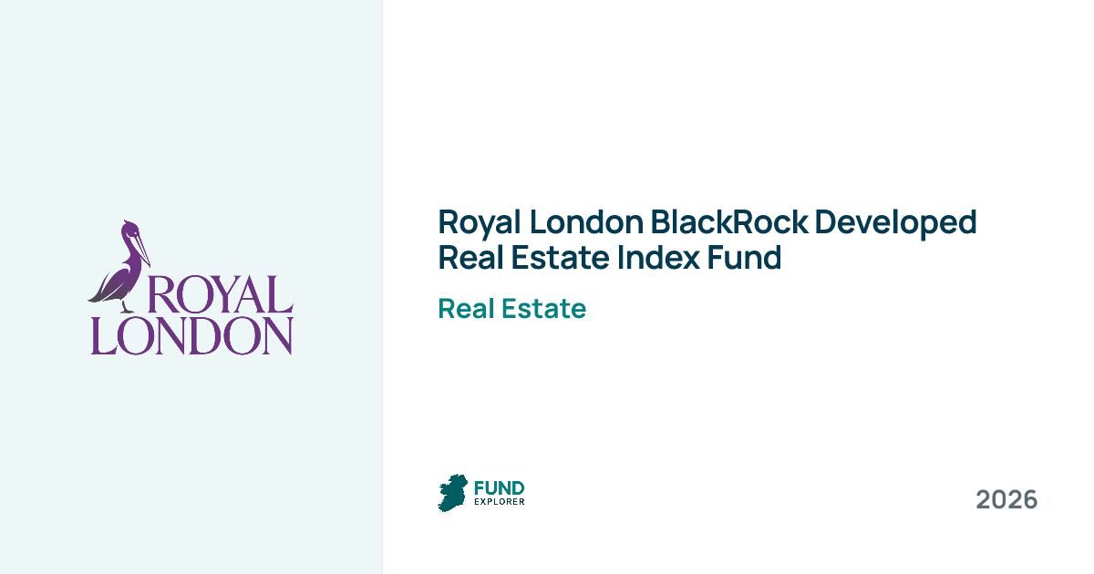 Rl Blackrock Developed Real Estate Index Fund pension fund by Royal London — National Pension Helpline