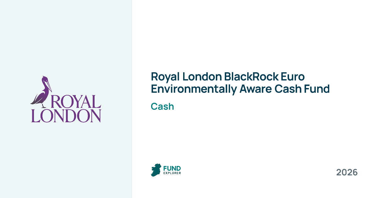 Rl Blackrock Euro Environmentally Aware Cash Fund pension fund by Royal London — National Pension Helpline