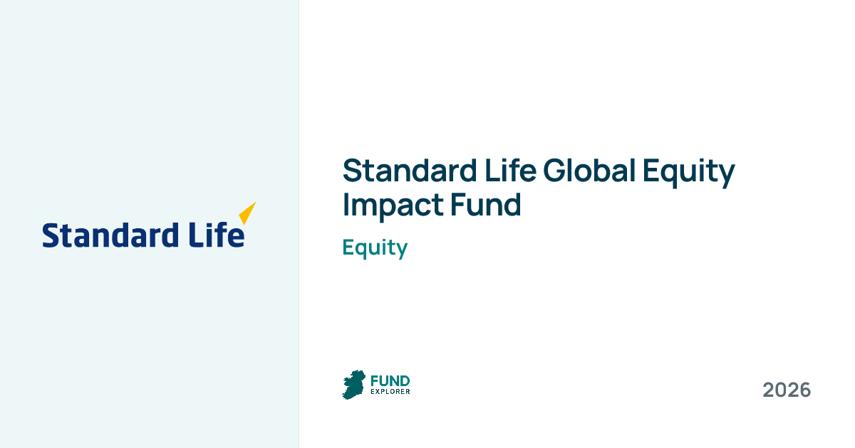 Global Equity Impact Fund pension fund by Standard Life — National Pension Helpline