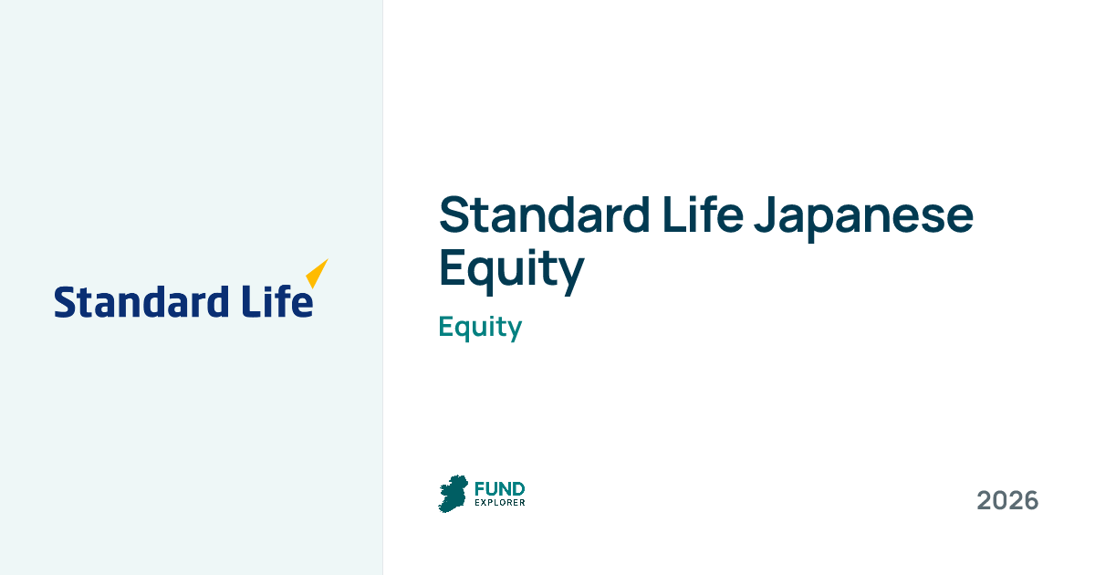 Japanese Equity pension fund by Standard Life — National Pension Helpline