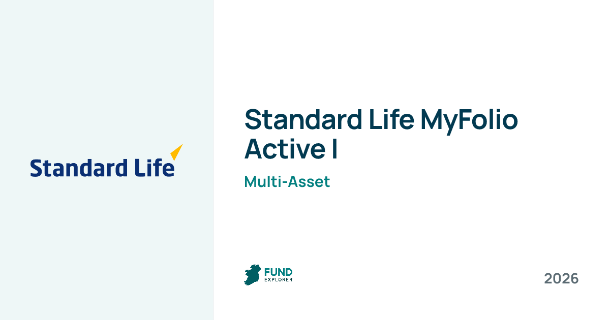 Myfolio Active I pension fund by Standard Life — National Pension Helpline