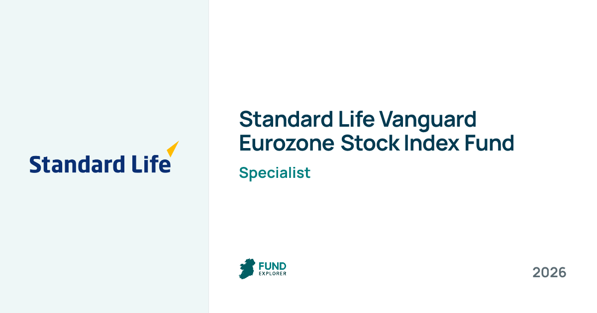 Vanguard Eurozone Stock Index Fund S9 pension fund by Standard Life — National Pension Helpline