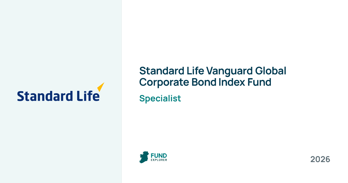 Vanguard Global Corporate Bond Index Fund S9 pension fund by Standard Life — National Pension Helpline