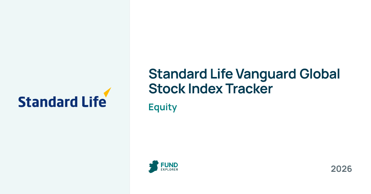 Vanguard Global Stock Index Tracker pension fund by Standard Life — National Pension Helpline